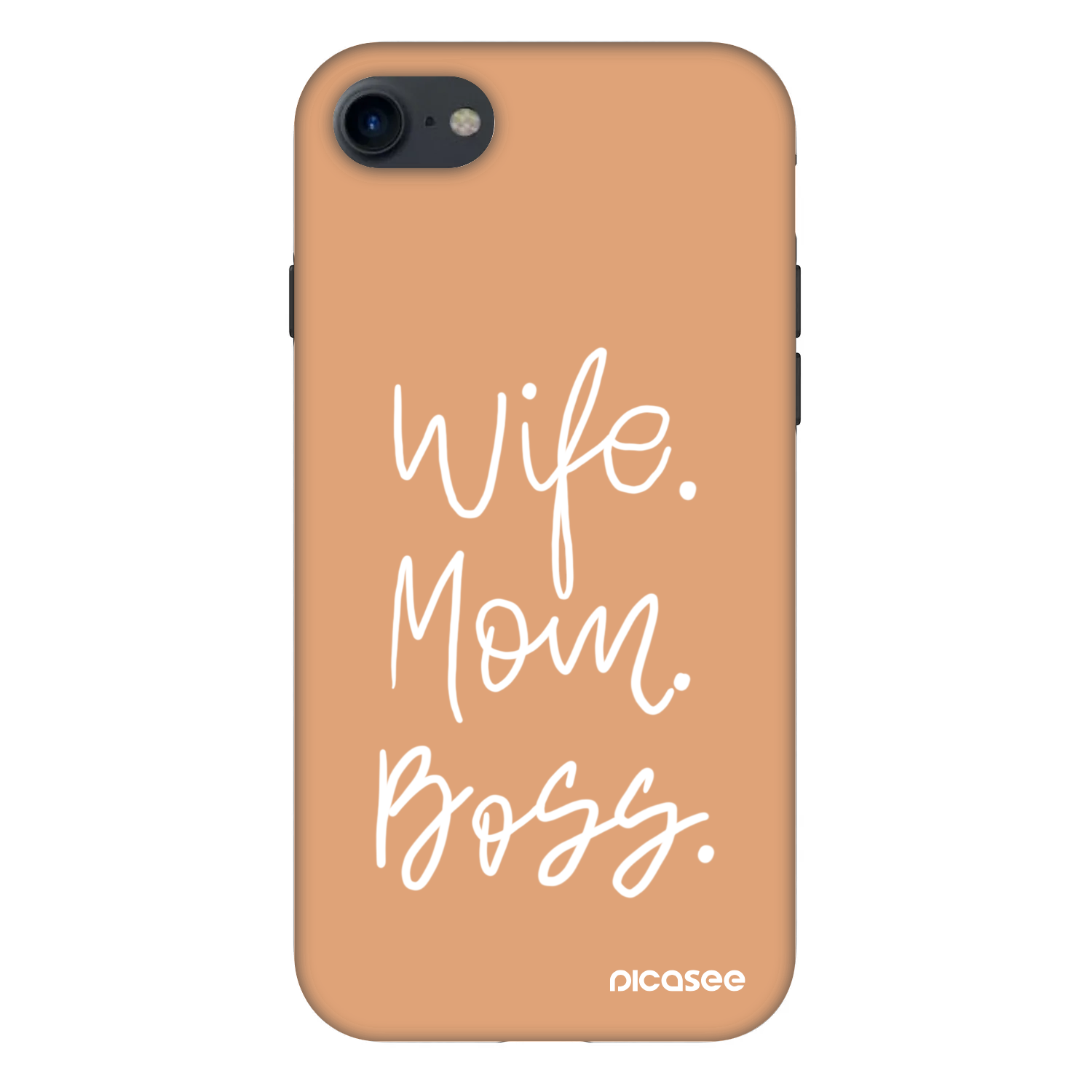 Picasee Fashion Case na Apple iPhone SE 2020 - Boss Mama