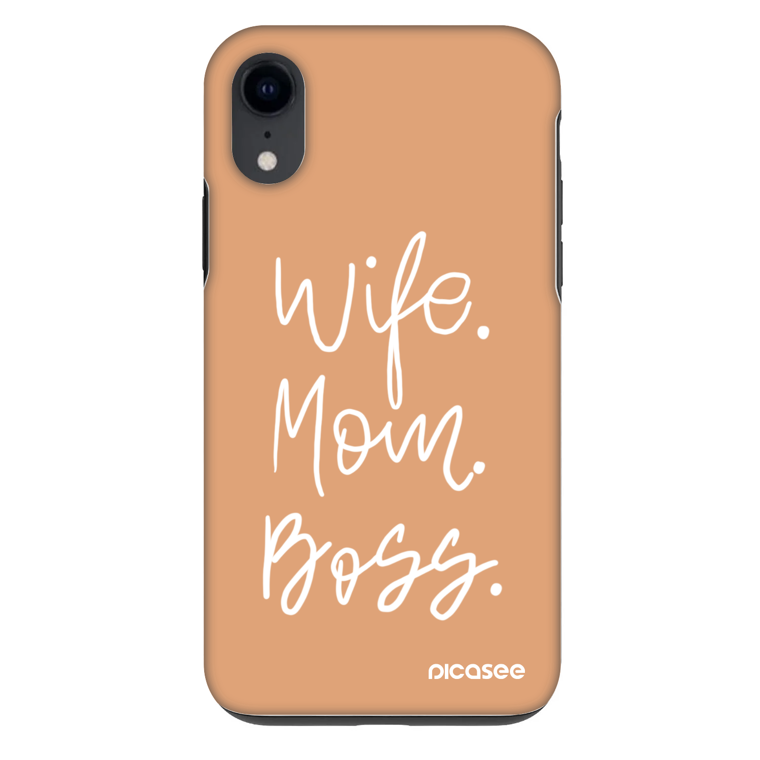 Picasee Fashion Case na Apple iPhone XR - Boss Mama