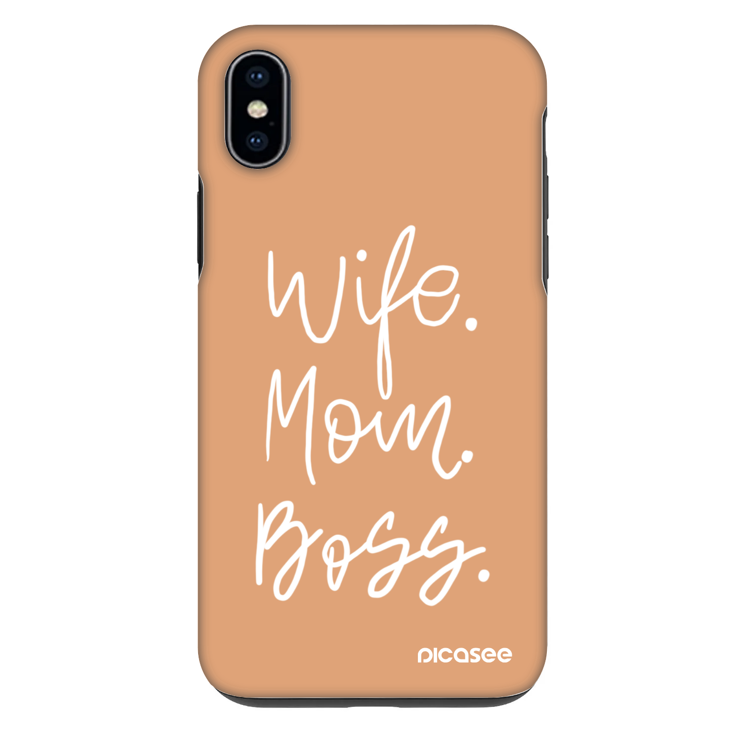 Picasee Fashion Case na Apple iPhone XS Max - Boss Mama