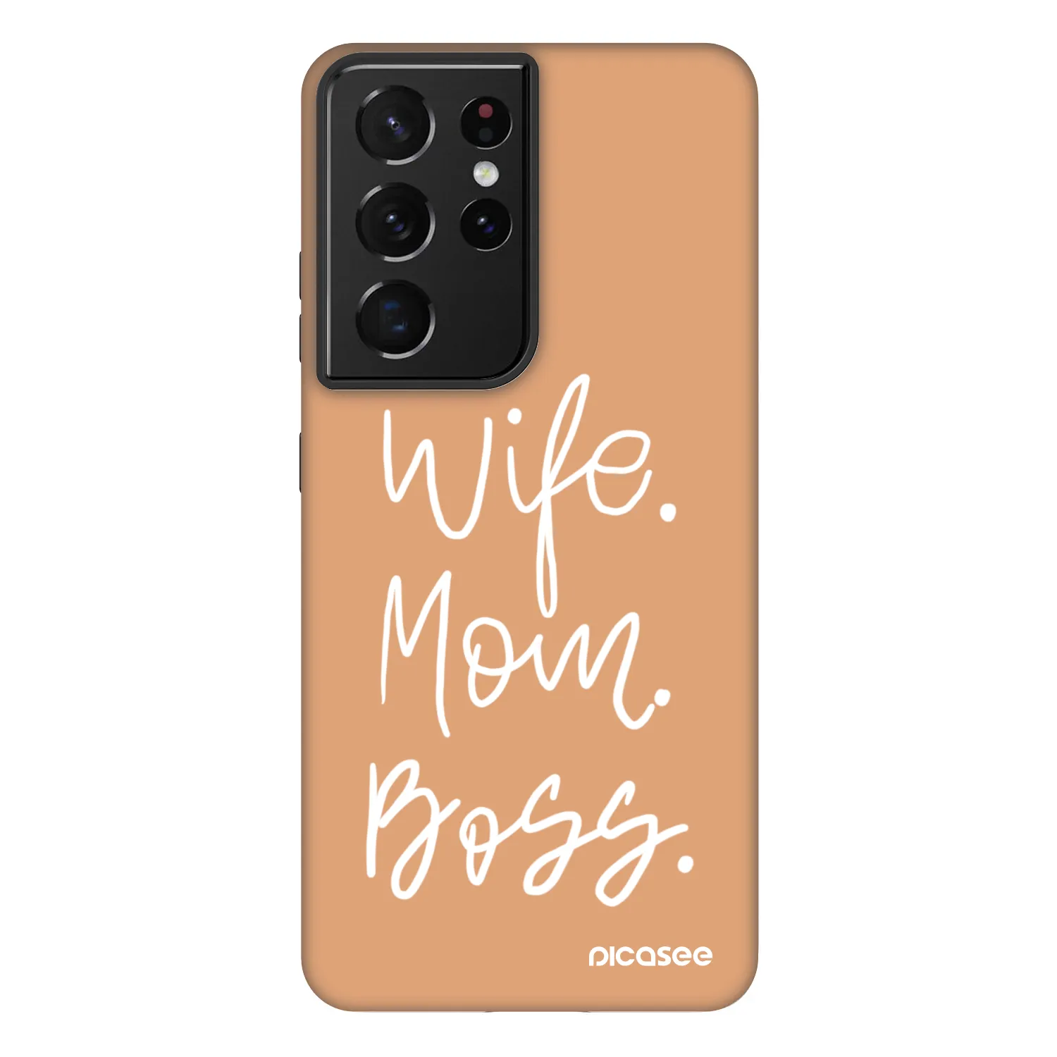Picasee Fashion Case na Samsung Galaxy S21 Ultra 5G G998B - Boss Mama