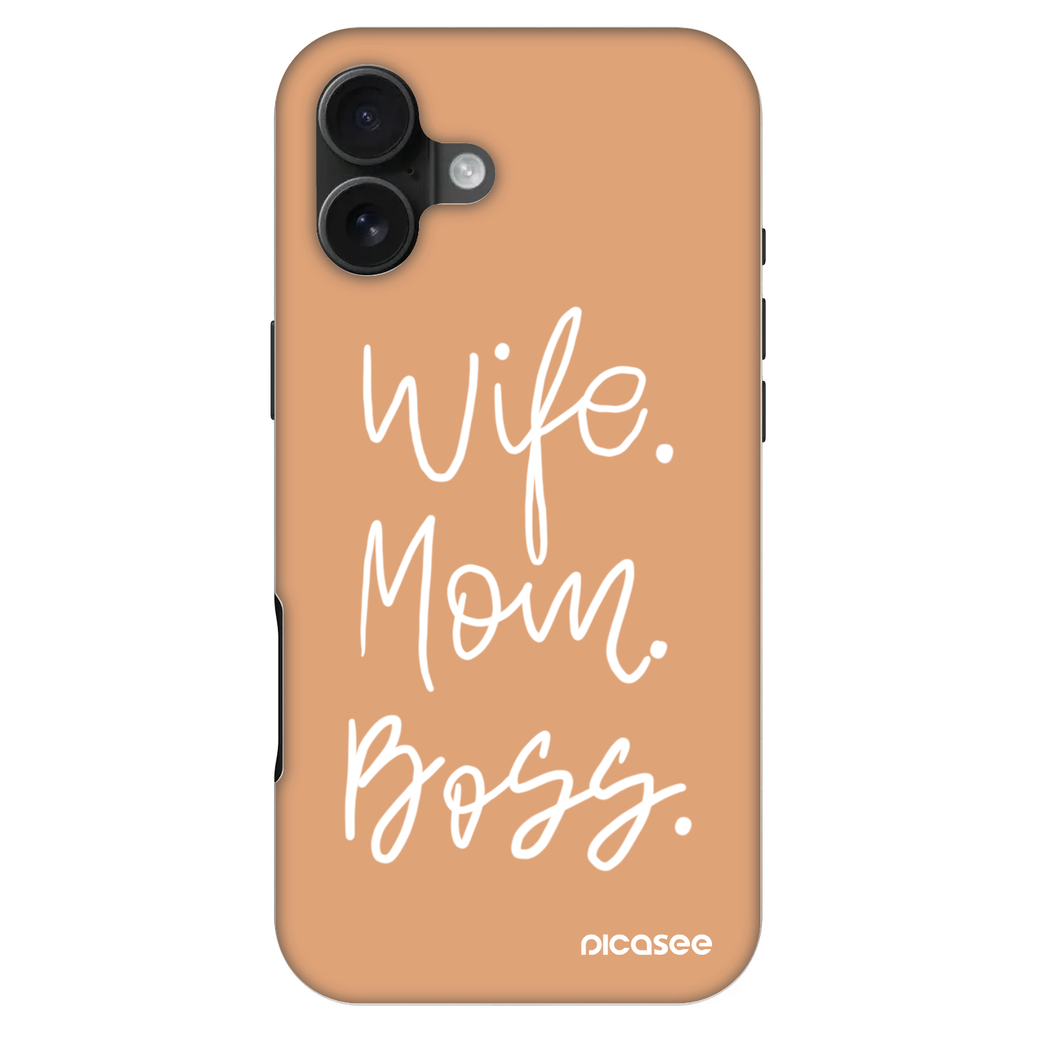 Picasee Fashion Case MagSafe na Apple iPhone 16 Plus - Boss Mama