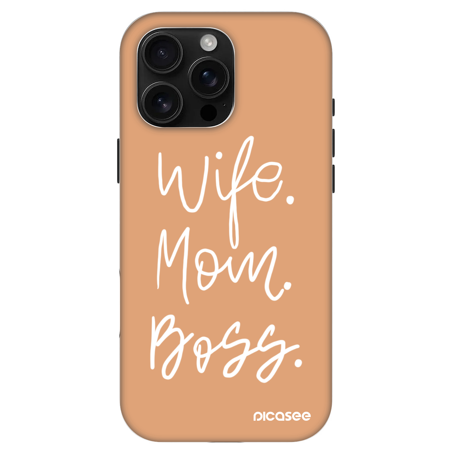 Picasee Fashion Case MagSafe na Apple iPhone 16 Pro Max - Boss Mama