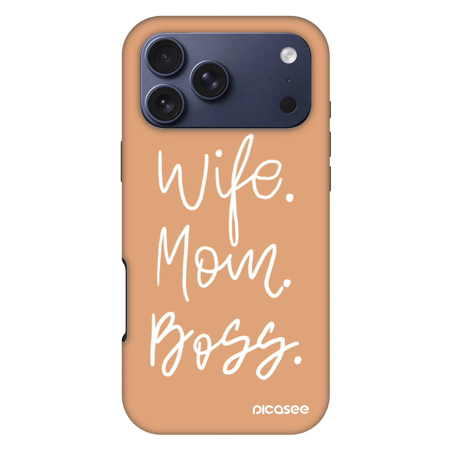 Picasee Fashion Case MagSafe na Apple iPhone 17 Pro Max - Boss Mama