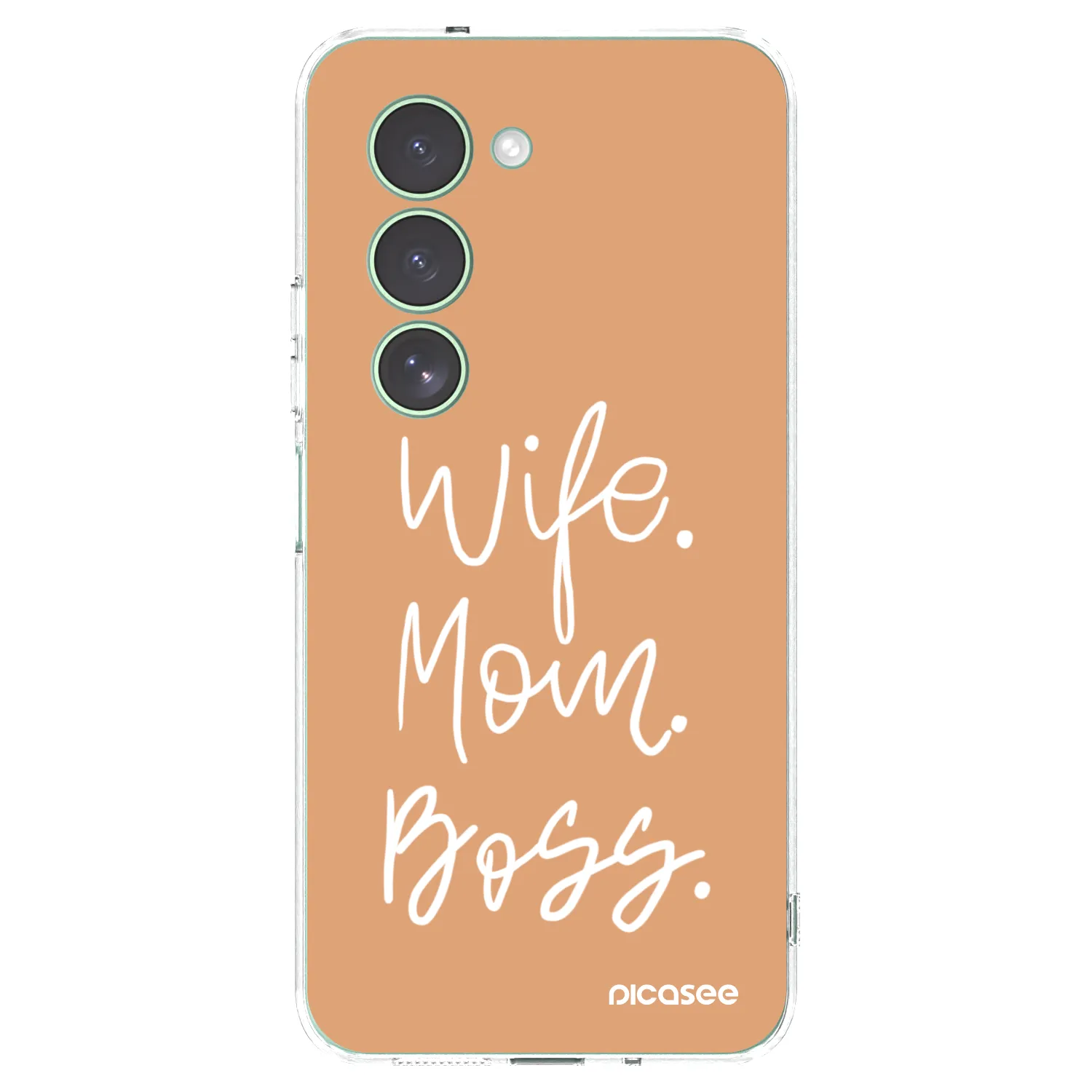 Picasee silikonowe przeźroczyste etui na Xiaomi Redmi 15 5G - Boss Mama