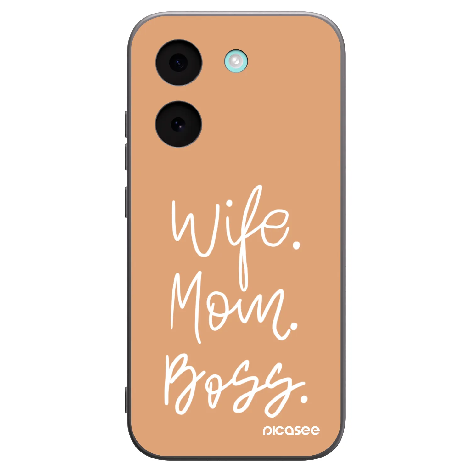 Picasee silikonowe czarne etui na Xiaomi Poco X8 Pro - Boss Mama