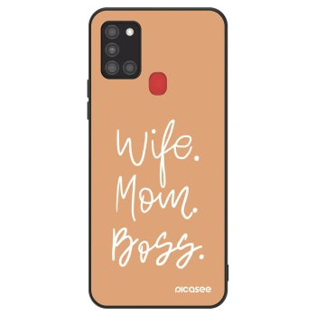 Etui na Samsung Galaxy A21s - Boss Mama