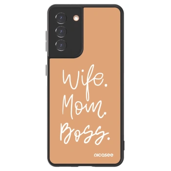 Picasee ULTIMATE CASE na Samsung Galaxy S21 5G G991B - Boss Mama