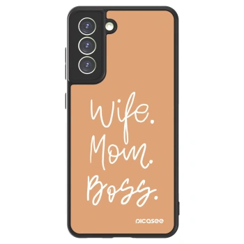 Picasee ULTIMATE CASE na Samsung Galaxy S21 FE 5G - Boss Mama