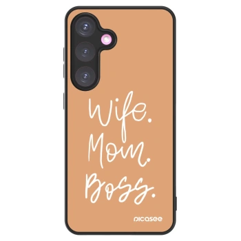 Picasee ULTIMATE CASE na Samsung Galaxy S24+ S926B 5G - Boss Mama