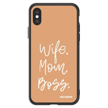 Picasee ULTIMATE CASE na Apple iPhone X/XS - Boss Mama
