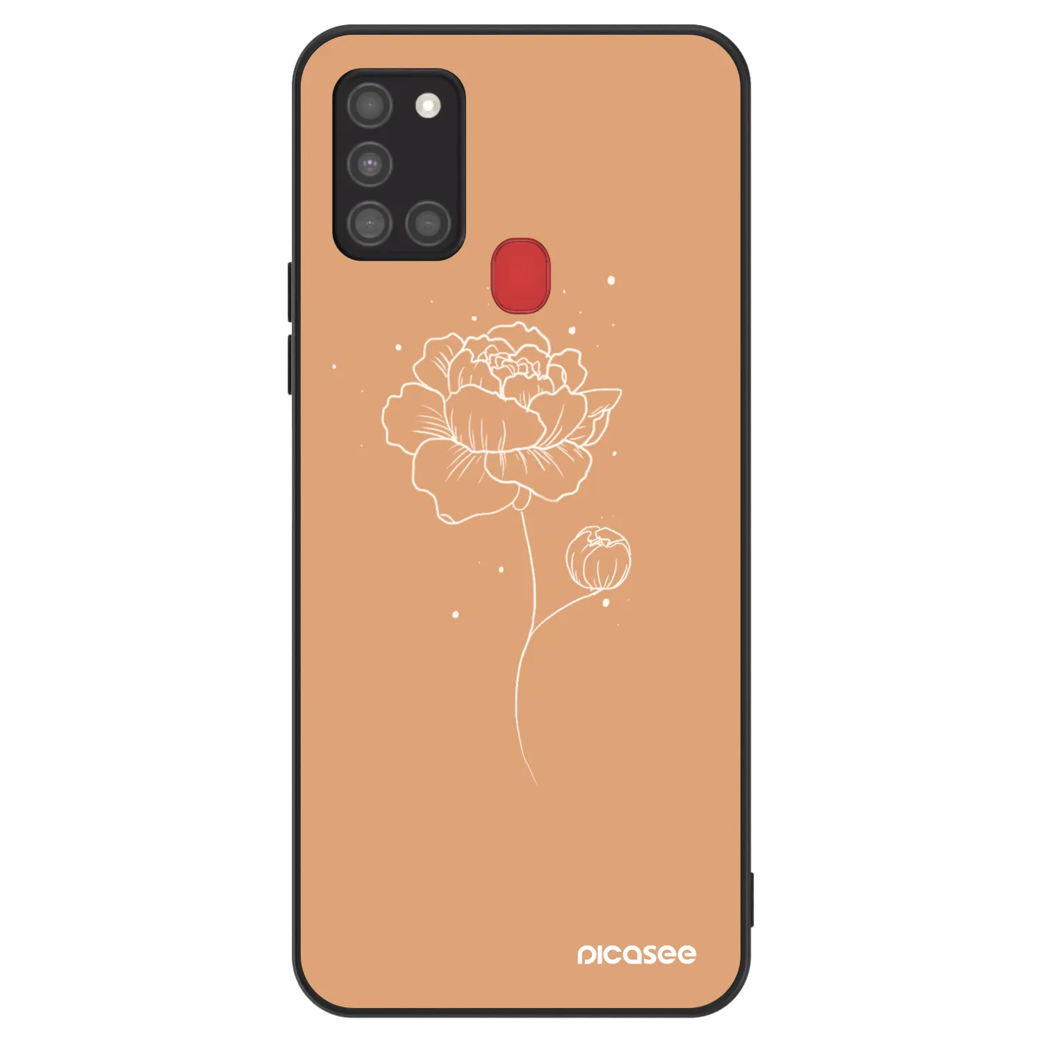 Picasee ULTIMATE CASE na Samsung Galaxy A21s - Peonies
