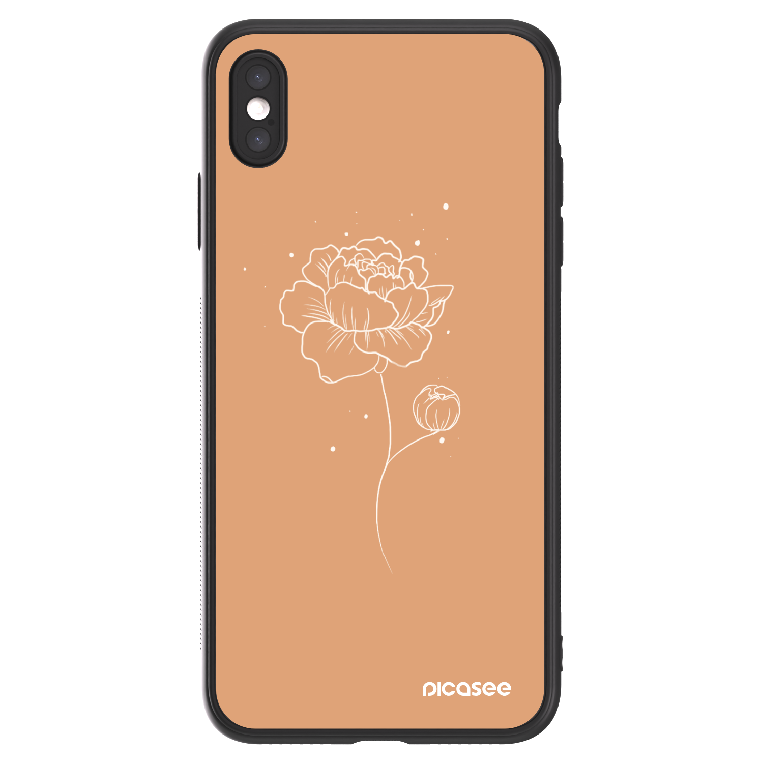 Picasee ULTIMATE CASE na Apple iPhone XS Max - Peonies