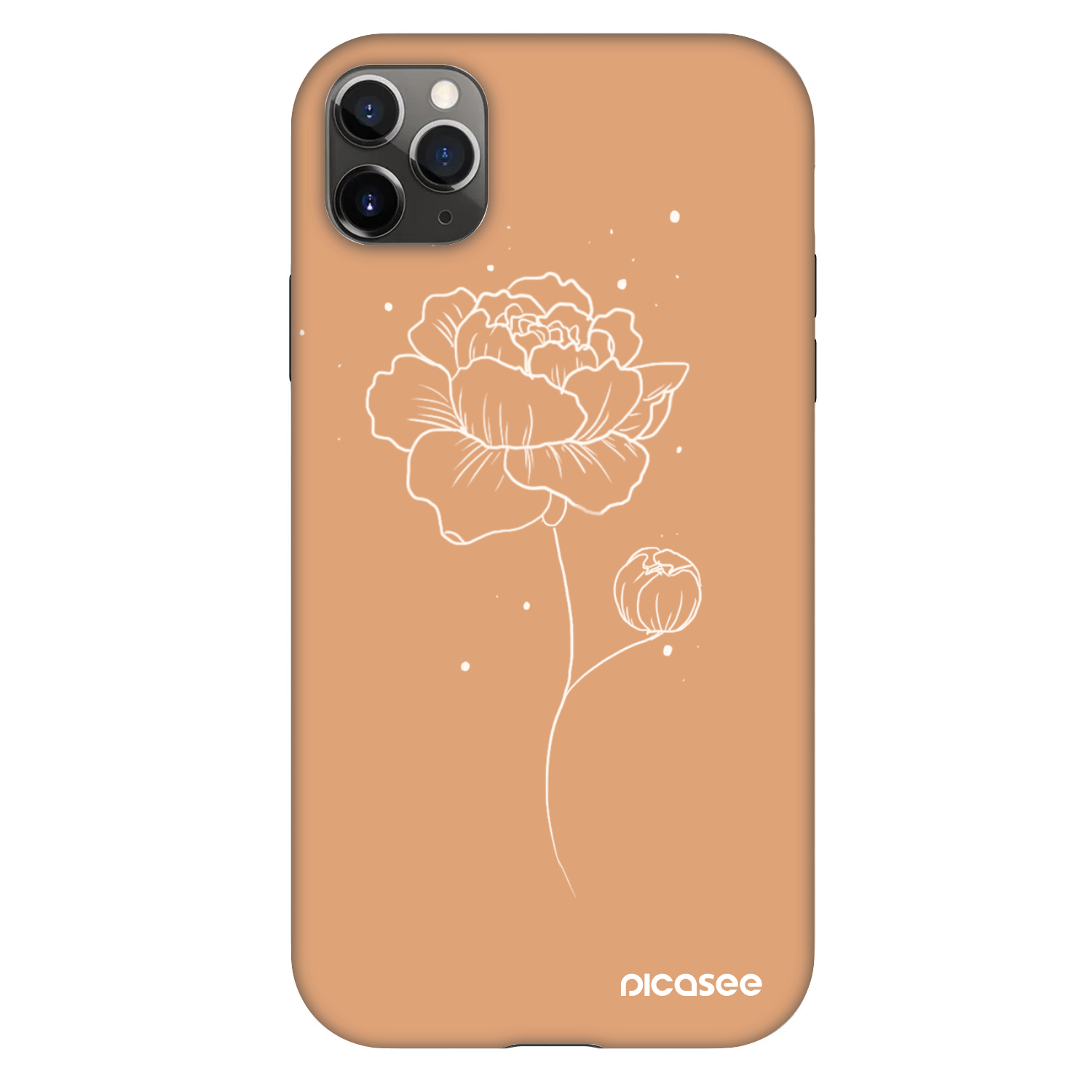 Picasee Fashion Case na Apple iPhone 11 Pro Max - Peonies