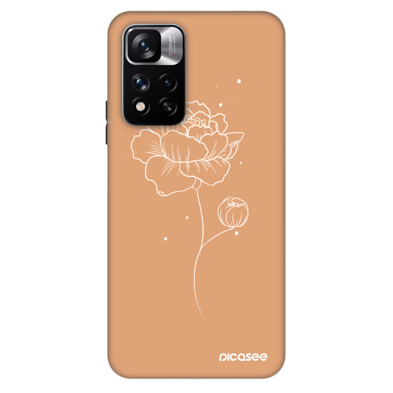 Picasee Fashion Case na Xiaomi Redmi Note 11 Pro 5G - Peonies