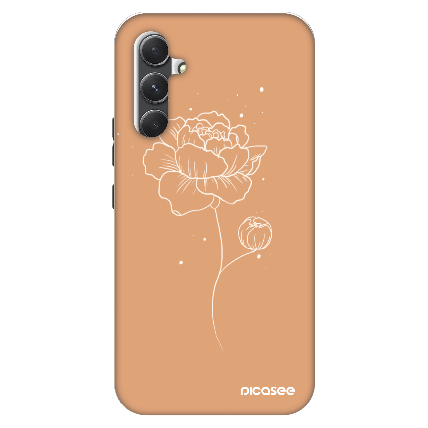 Picasee Fashion Case na Samsung Galaxy A34 5G A346B - Peonies