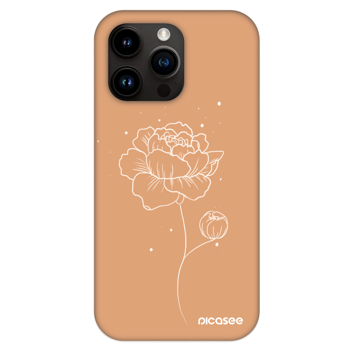 Picasee Fashion Case MagSafe na Apple iPhone 13 Pro - Peonies