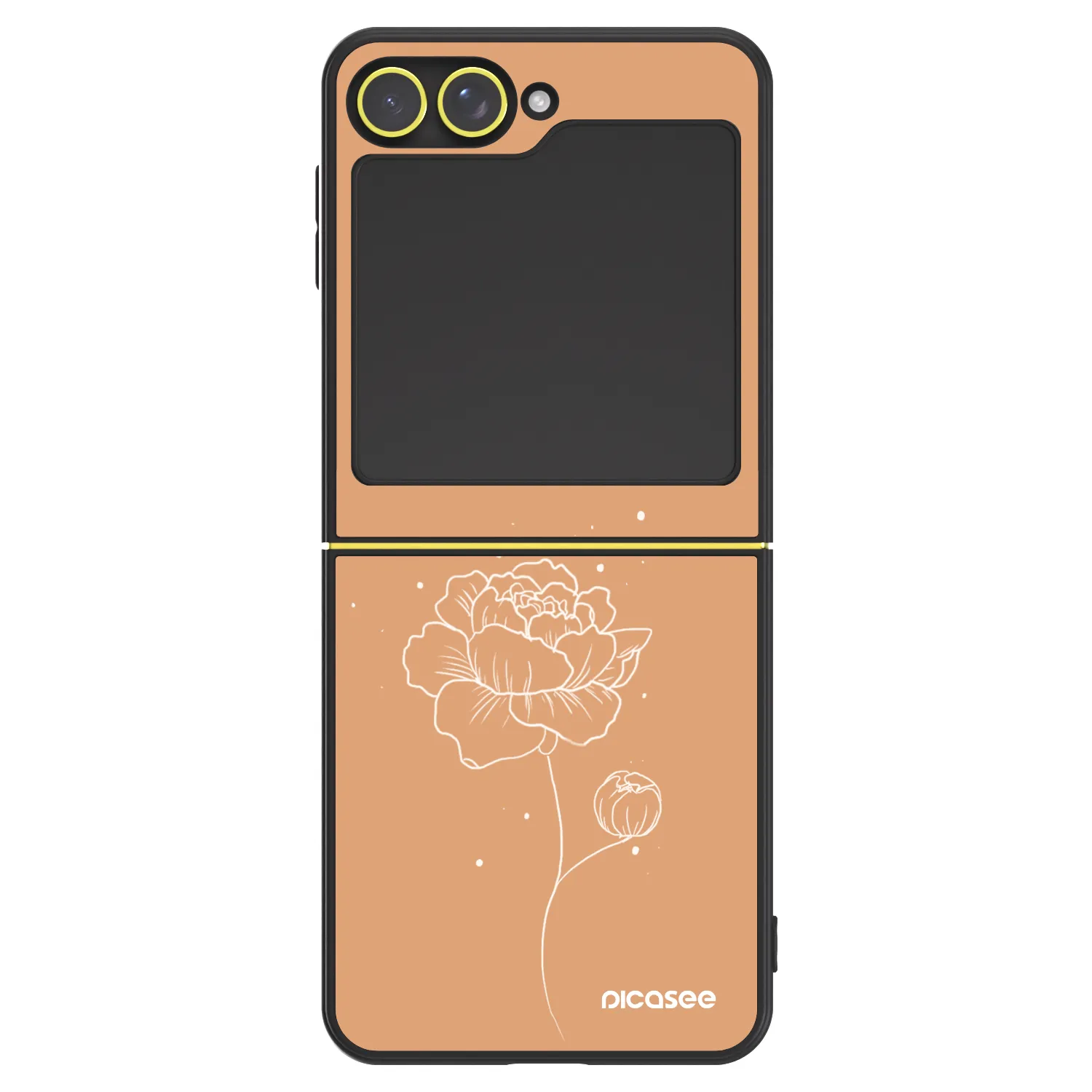 Picasee ULTIMATE CASE na Samsung Galaxy Z Flip7 FE 5G - Peonies