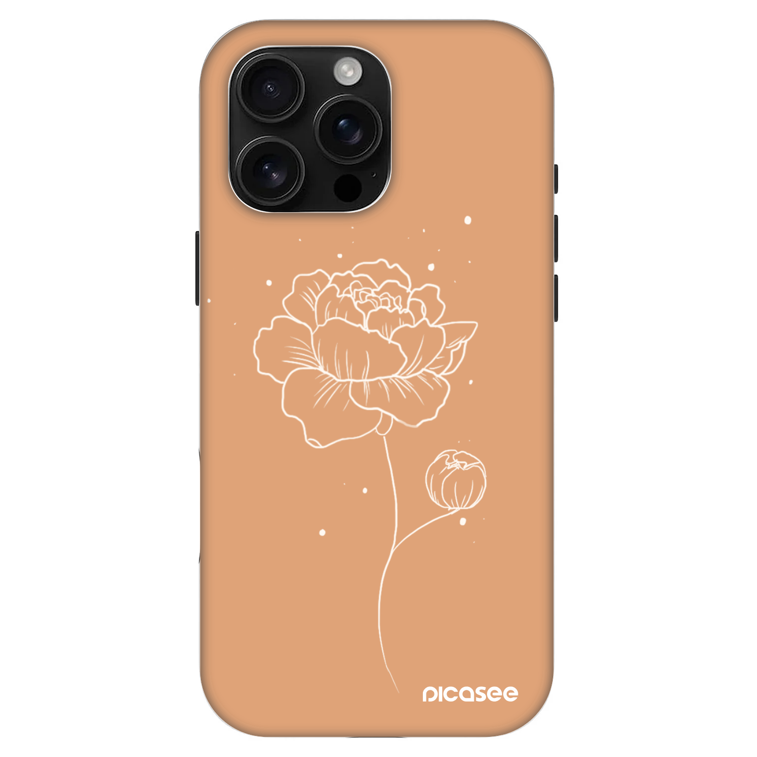 Picasee Fashion Case MagSafe na Apple iPhone 16 Pro Max - Peonies