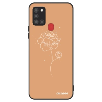 Etui na Samsung Galaxy A21s - Peonies
