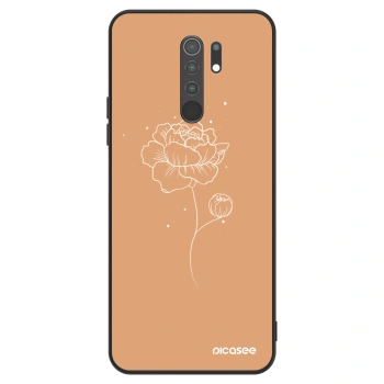 Etui na Xiaomi Redmi 9 - Peonies