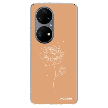 Etui na Huawei P50 - Peonies