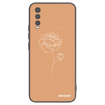 Etui na Vivo Y20s - Peonies