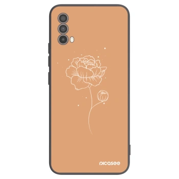 Etui na Motorola Moto E40 - Peonies