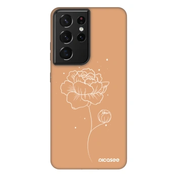 Etui na Samsung Galaxy S21 Ultra 5G G998B - Peonies