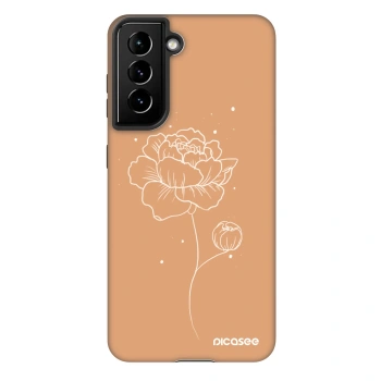 Etui na Samsung Galaxy S21 FE 5G - Peonies