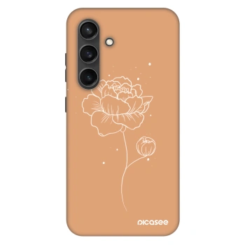 Etui na Samsung Galaxy S24 S921B 5G - Peonies