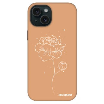 Picasee Fashion Case MagSafe na Apple iPhone 15 - Peonies