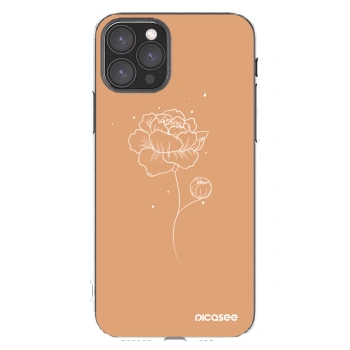 Picasee silikonowe przeźroczyste etui na Apple iPhone 11 Pro - Peonies