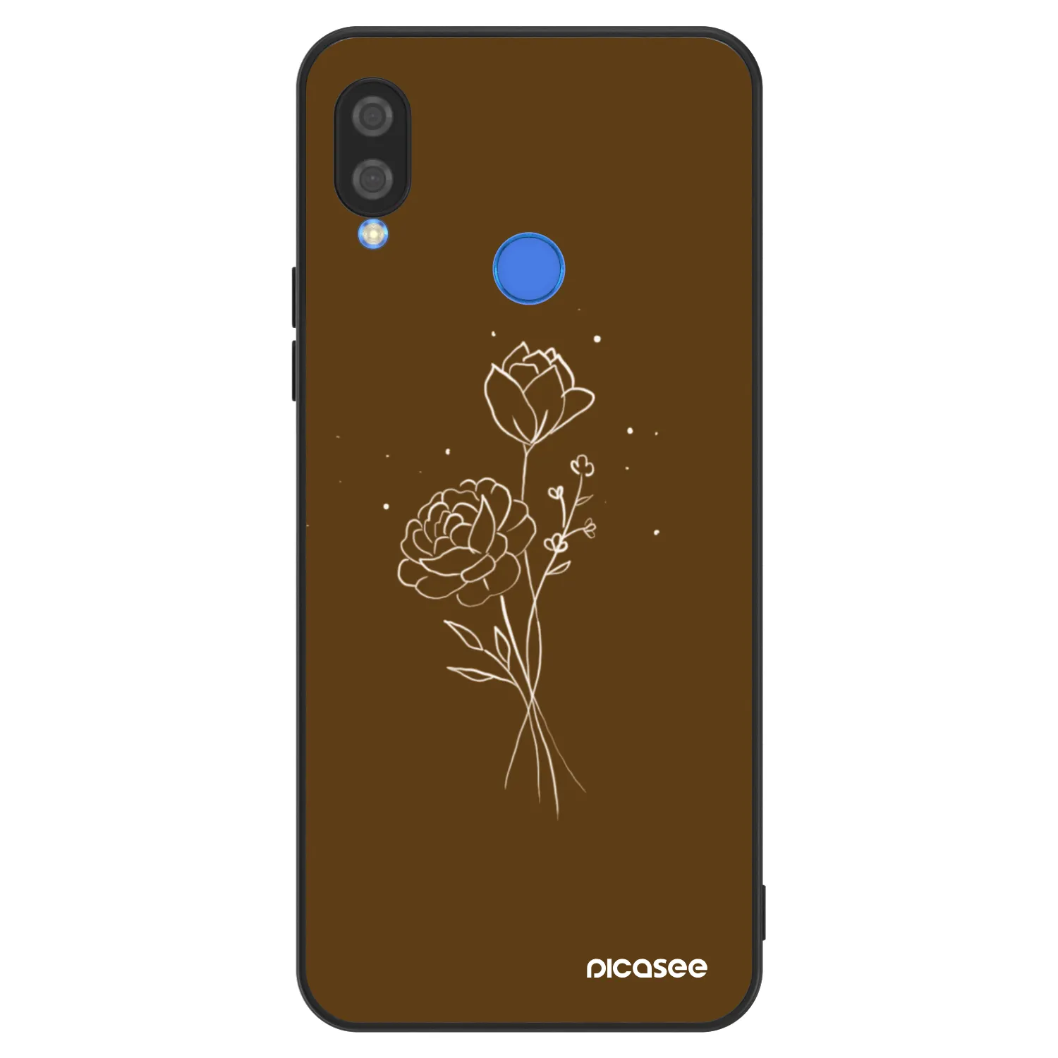 Picasee ULTIMATE CASE na Huawei Nova 3 - Brown flowers