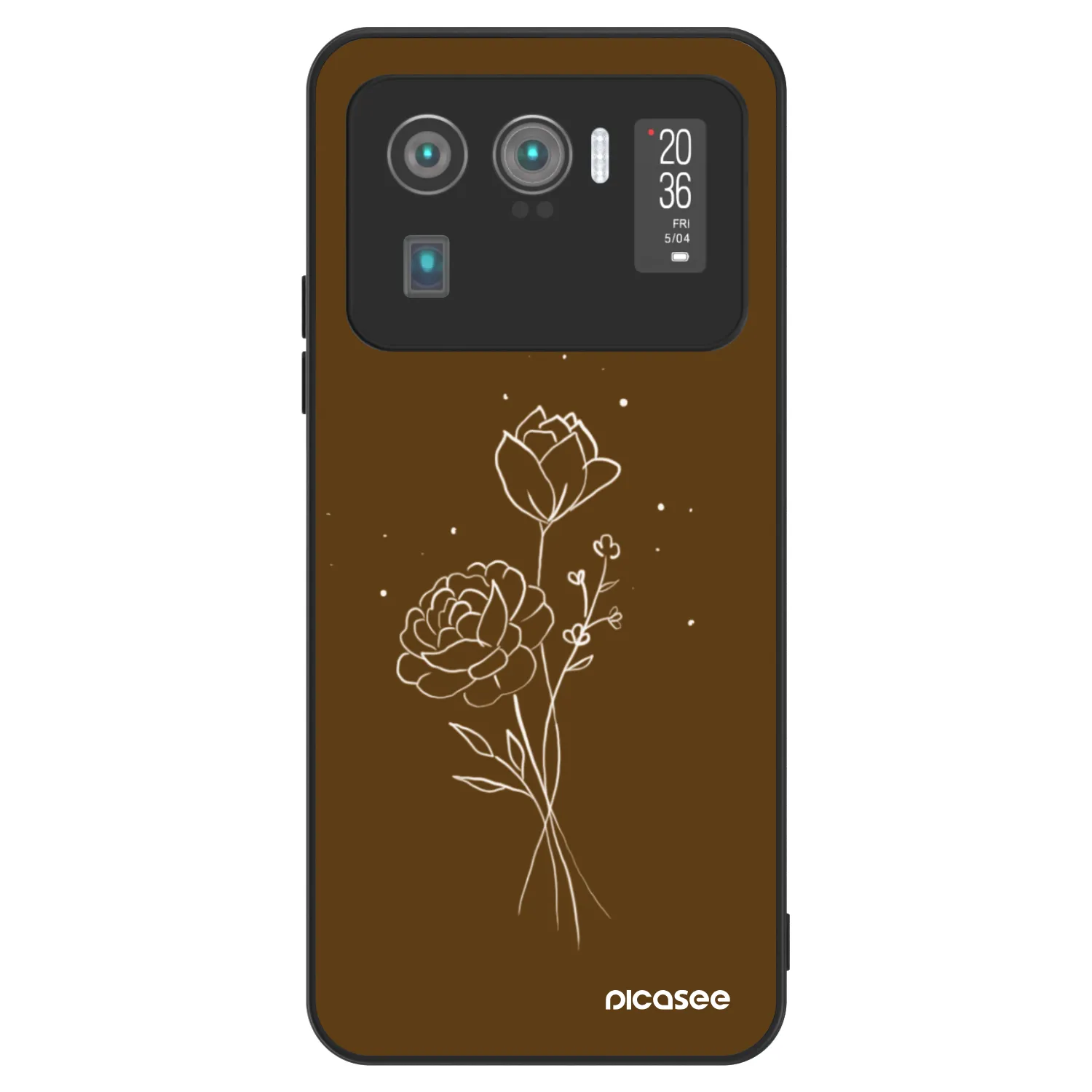 Picasee ULTIMATE CASE na Xiaomi Mi 11 Ultra - Brown flowers