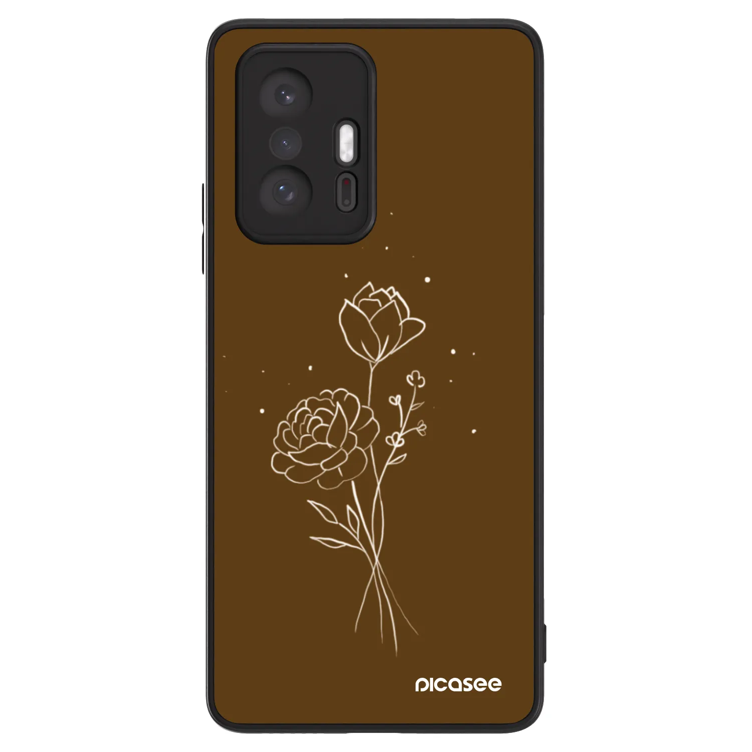Picasee ULTIMATE CASE na Xiaomi 11T - Brown flowers