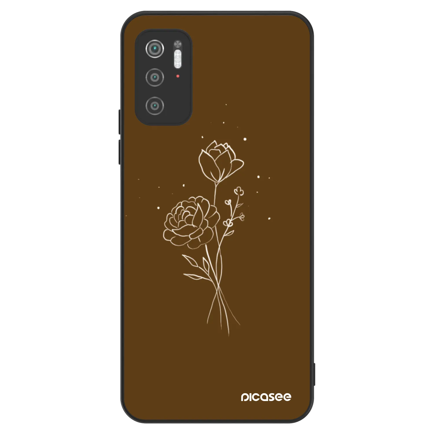 Picasee ULTIMATE CASE na Xiaomi Poco M3 Pro 5G - Brown flowers