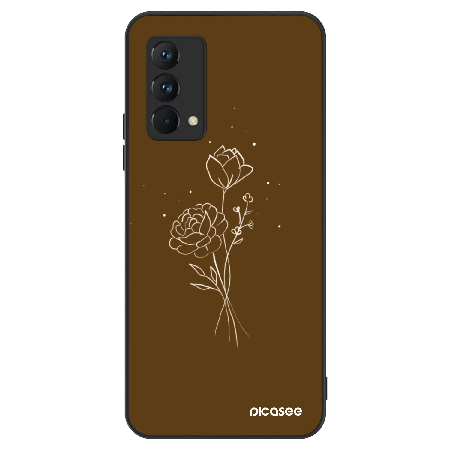Picasee ULTIMATE CASE na Realme GT Master Edition 5G - Brown flowers