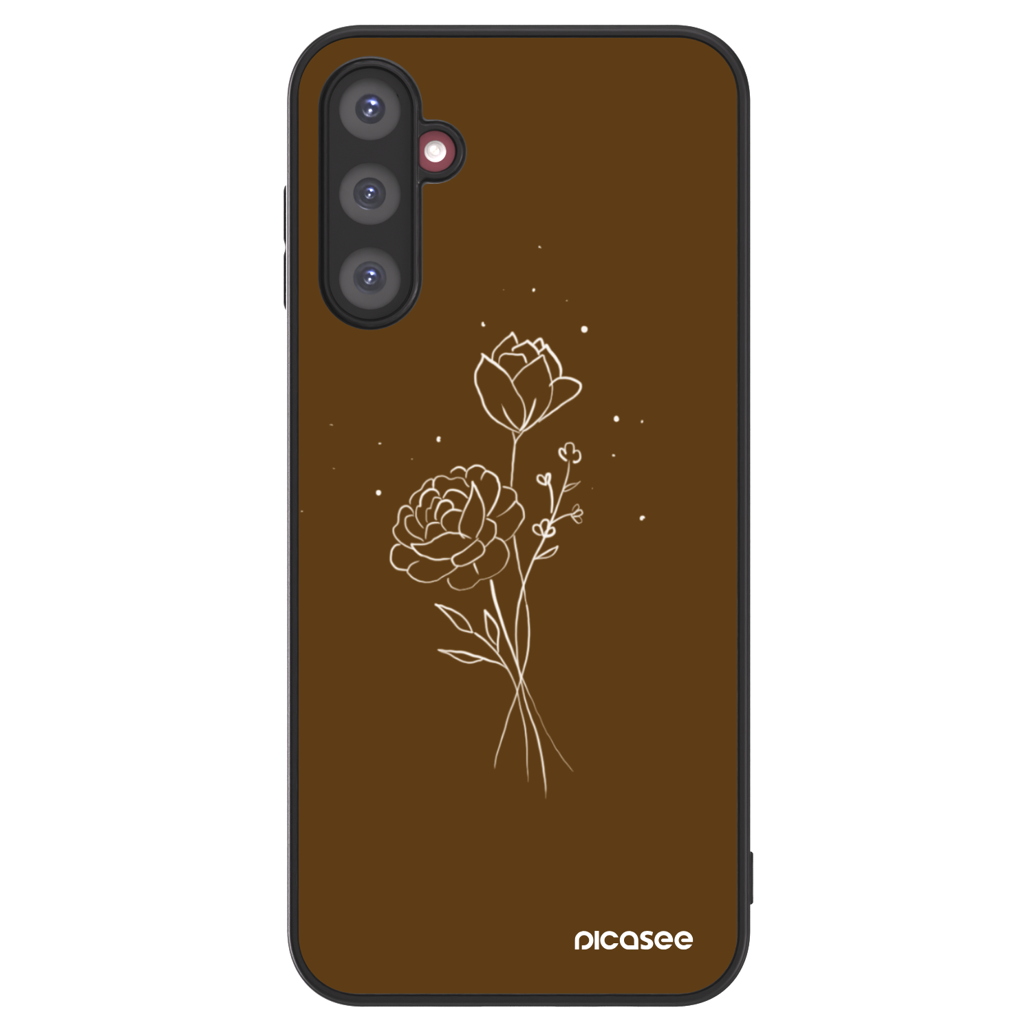 Picasee ULTIMATE CASE na Samsung Galaxy A14 5G A146P - Brown flowers
