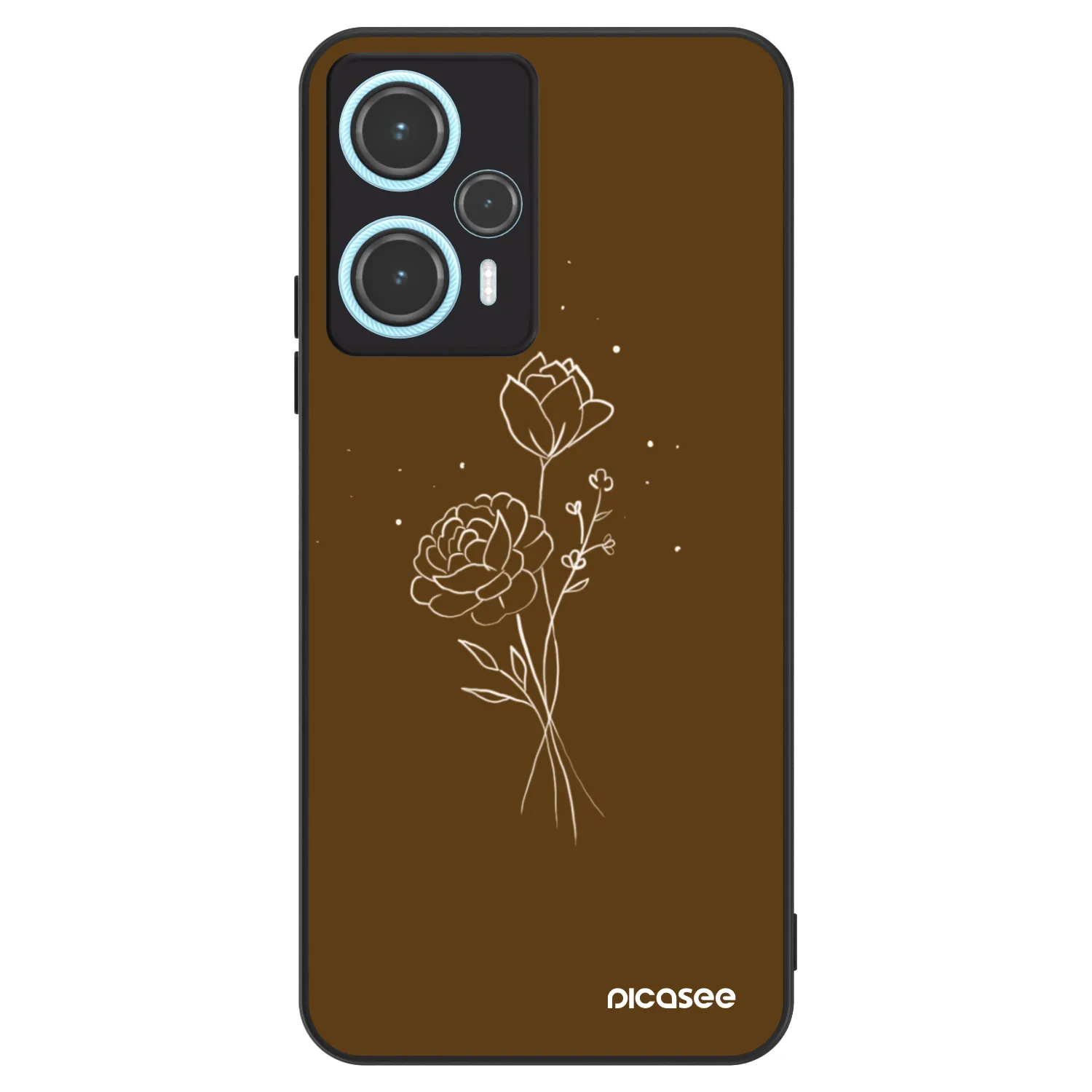 Picasee ULTIMATE CASE na Xiaomi Poco F5 - Brown flowers
