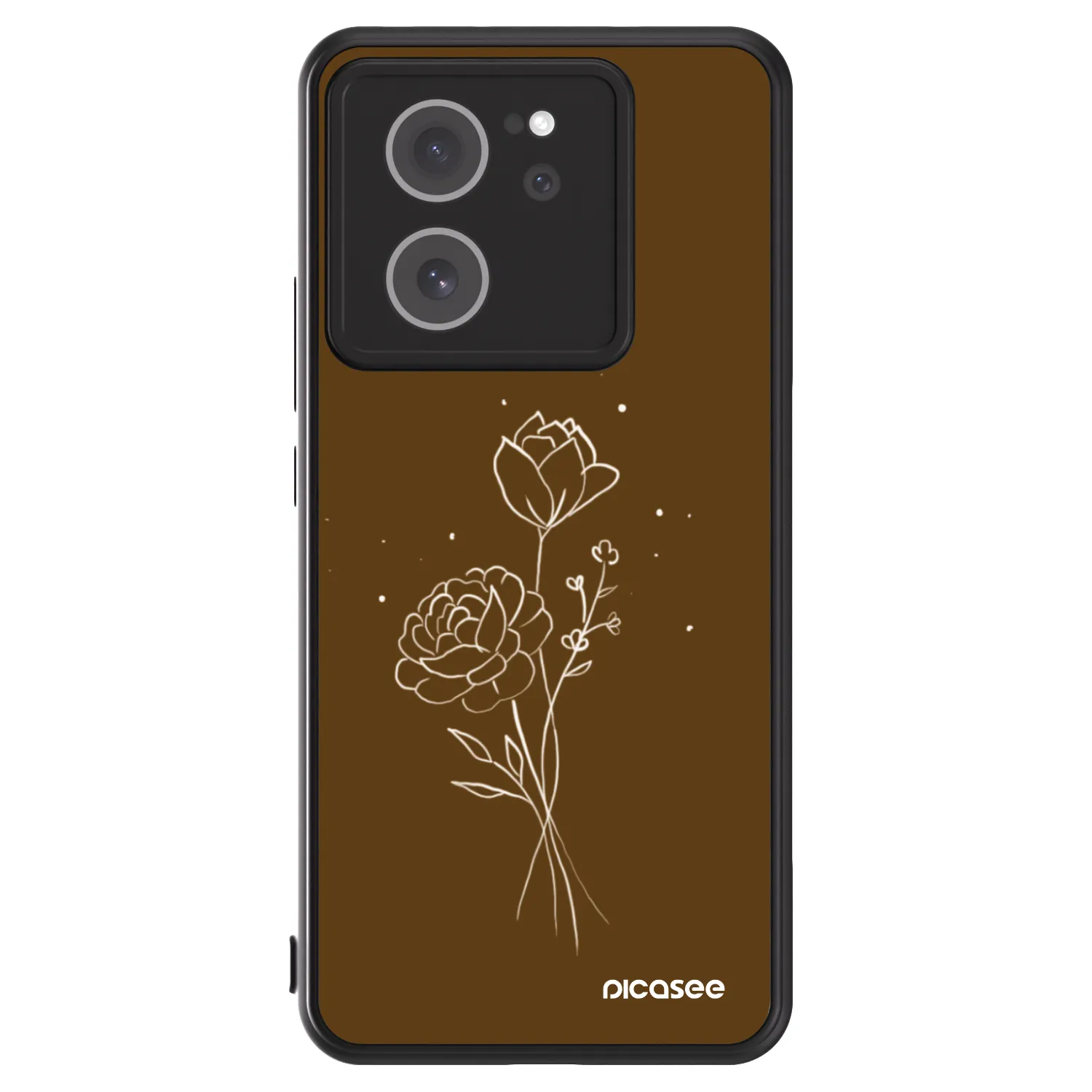 Picasee ULTIMATE CASE na Xiaomi 13T Pro - Brown flowers