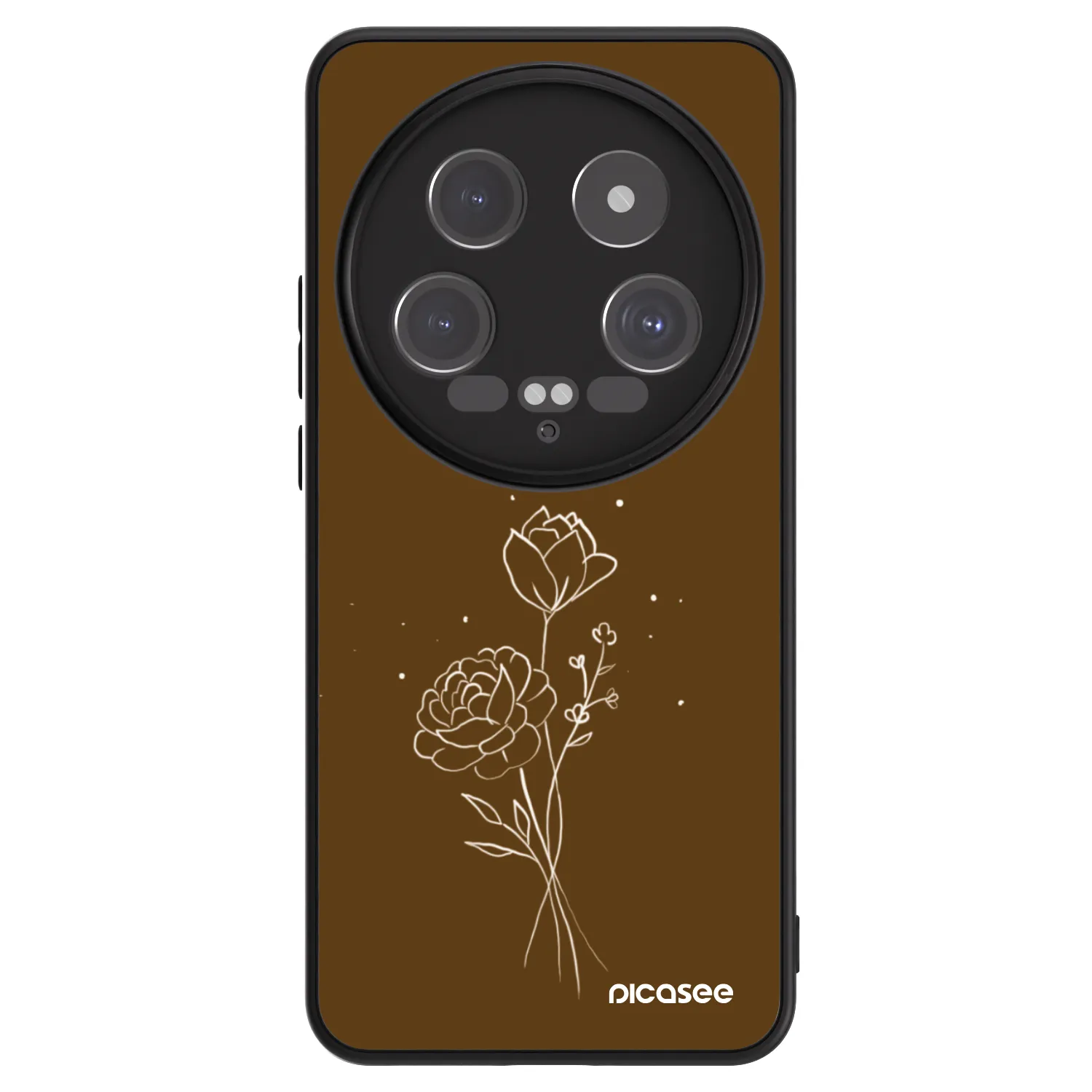 Picasee ULTIMATE CASE na Xiaomi 14 Ultra - Brown flowers