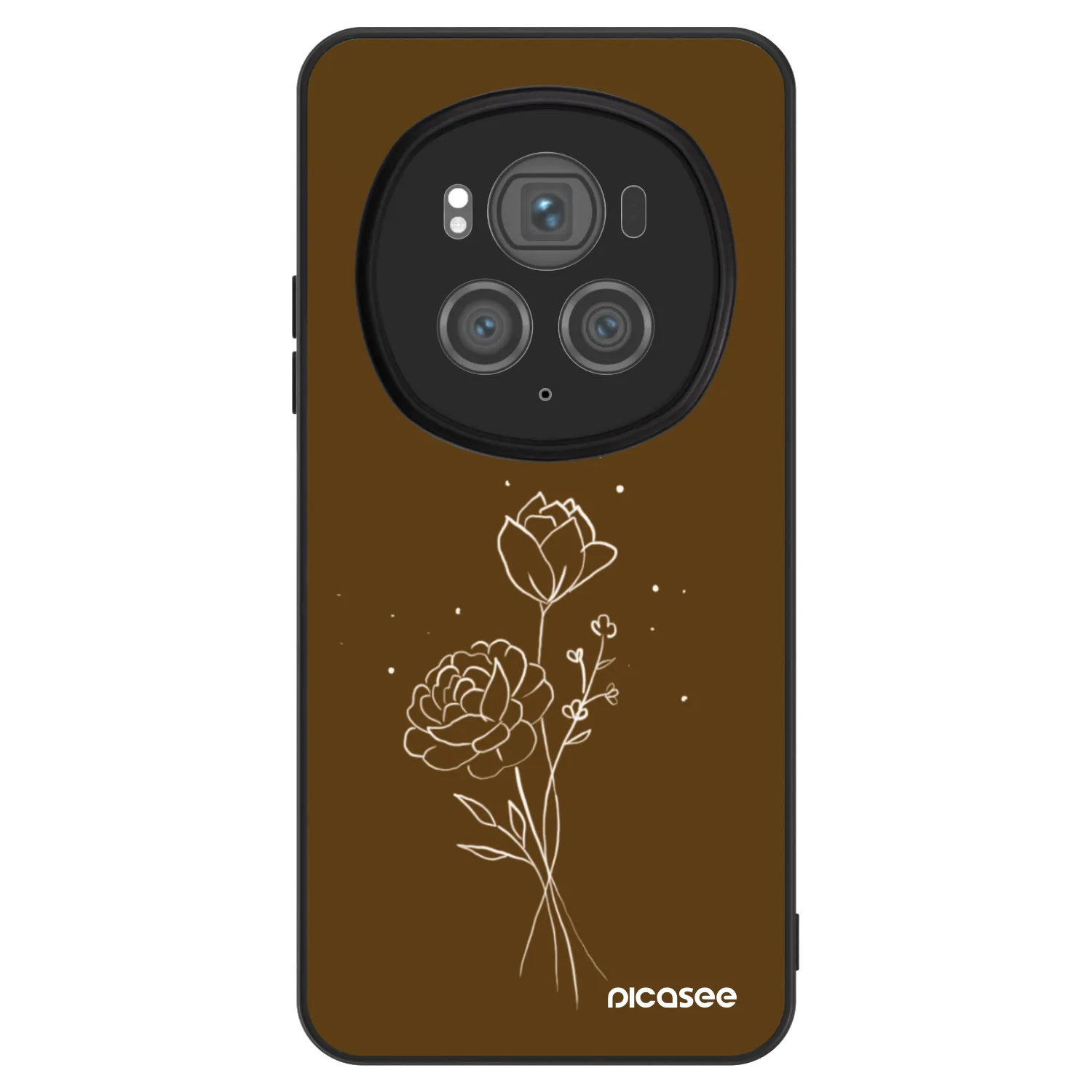 Picasee ULTIMATE CASE na Honor Magic6 Pro - Brown flowers