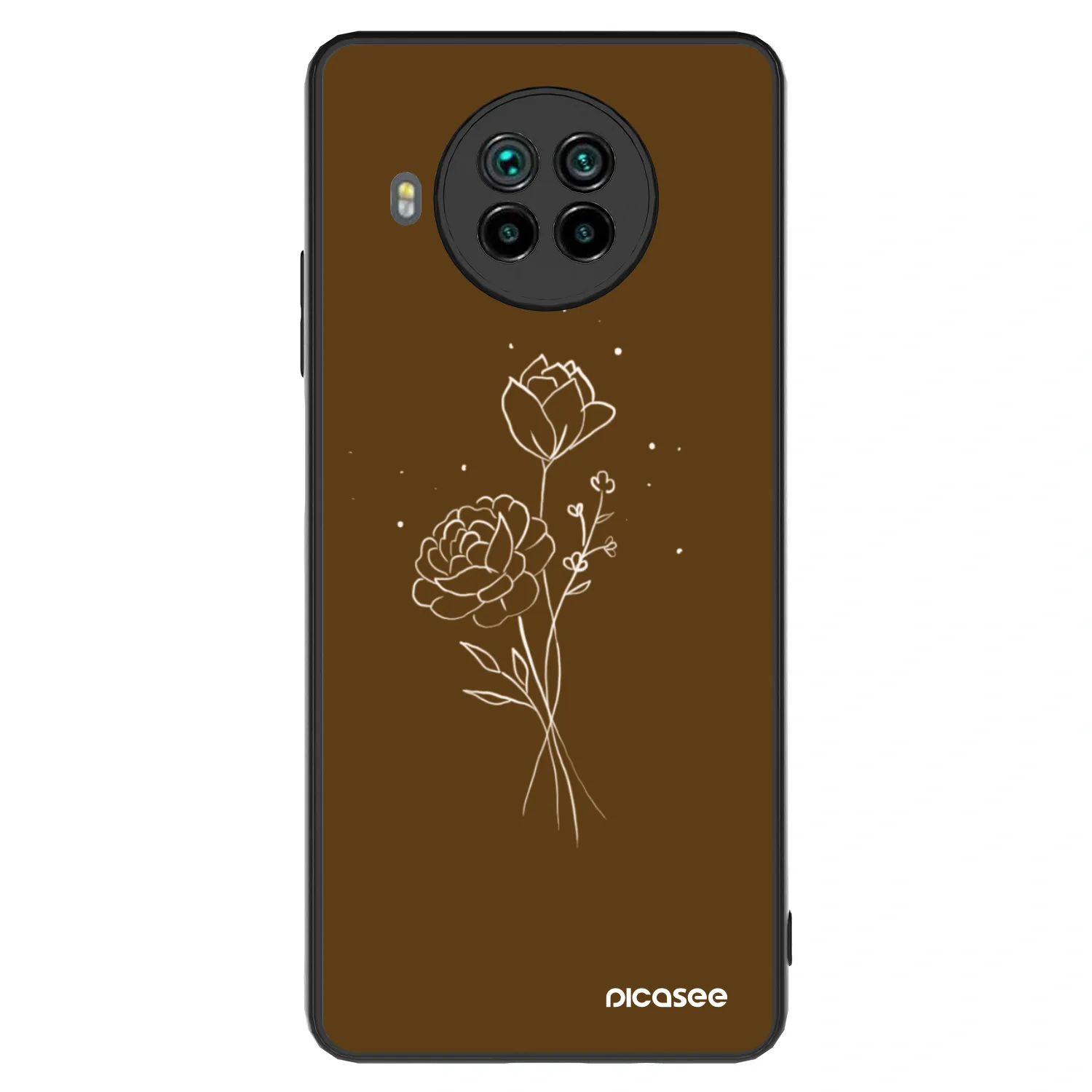 Picasee ULTIMATE CASE na Xiaomi Mi 10T Lite - Brown flowers