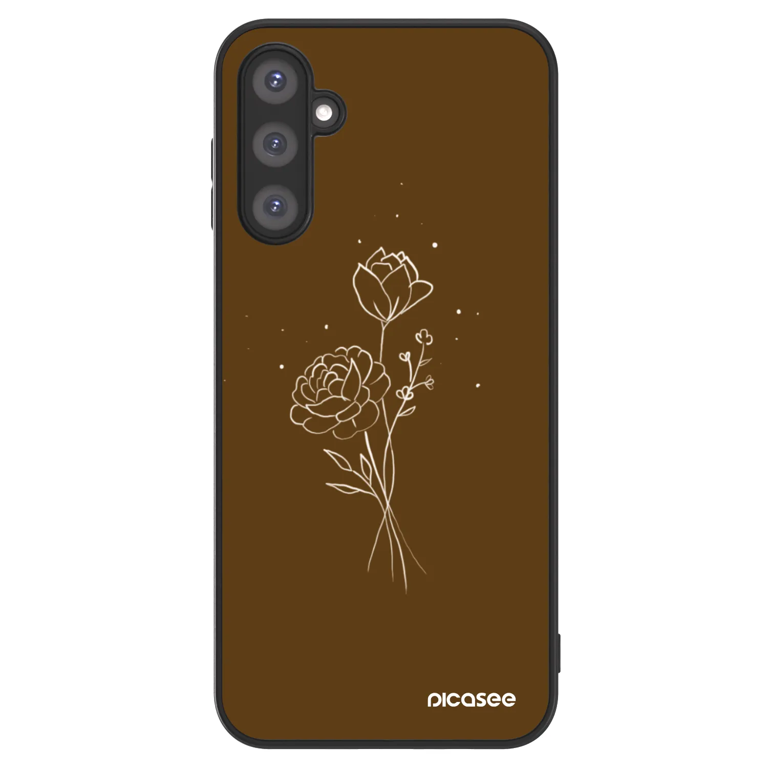 Picasee ULTIMATE CASE na Samsung Galaxy A05s A057G - Brown flowers