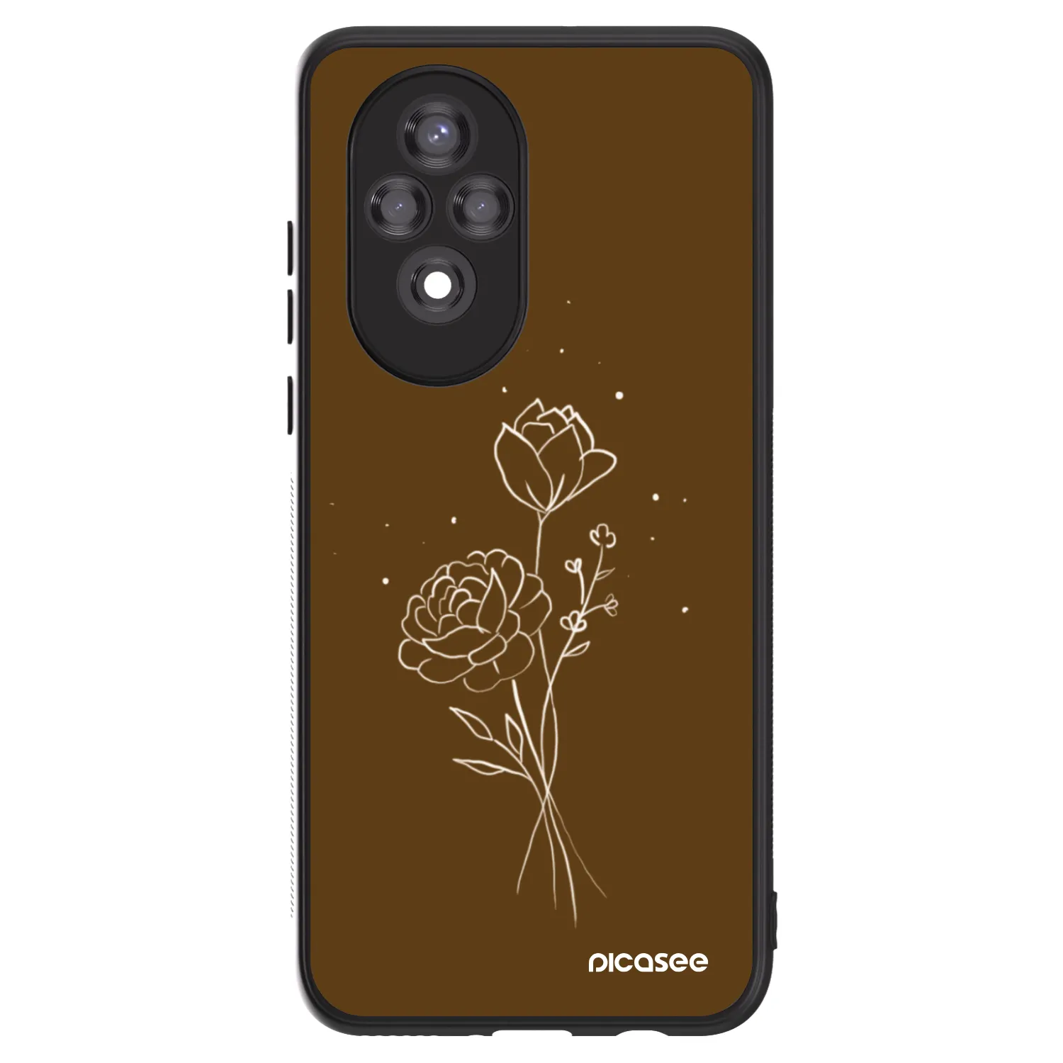 Picasee ULTIMATE CASE na Honor 200 Pro 5G - Brown flowers