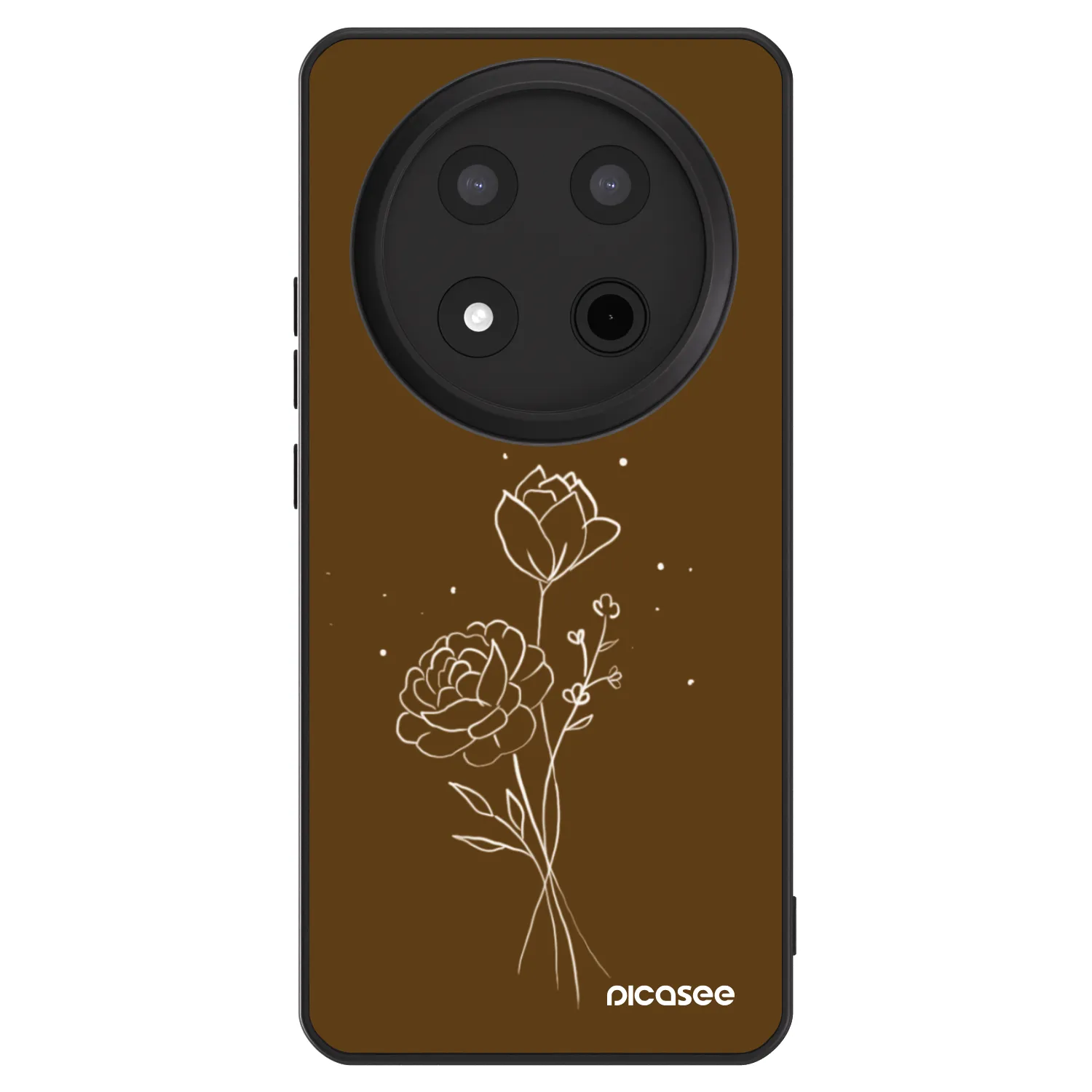 Picasee ULTIMATE CASE na Honor Magic7 Lite 5G - Brown flowers