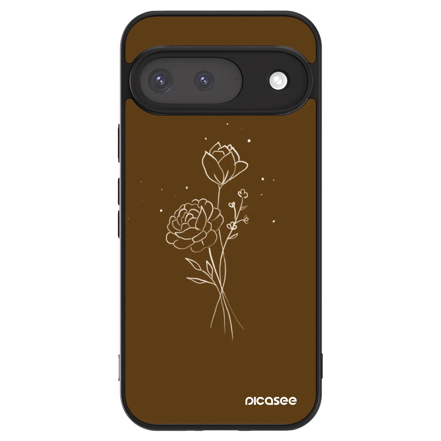 Picasee ULTIMATE CASE na Google Pixel 9 - Brown flowers
