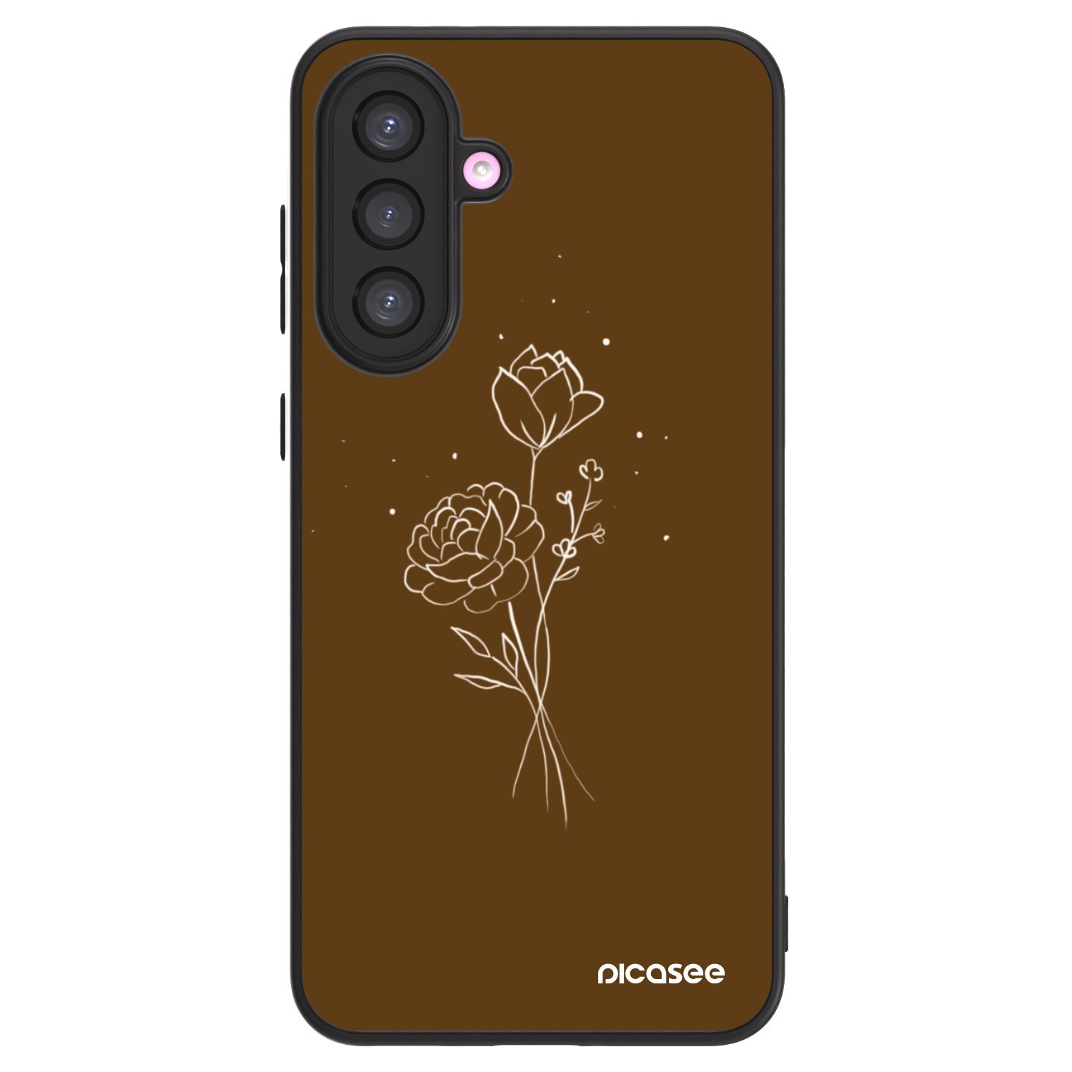 Picasee ULTIMATE CASE na Samsung Galaxy A36 5G - Brown flowers