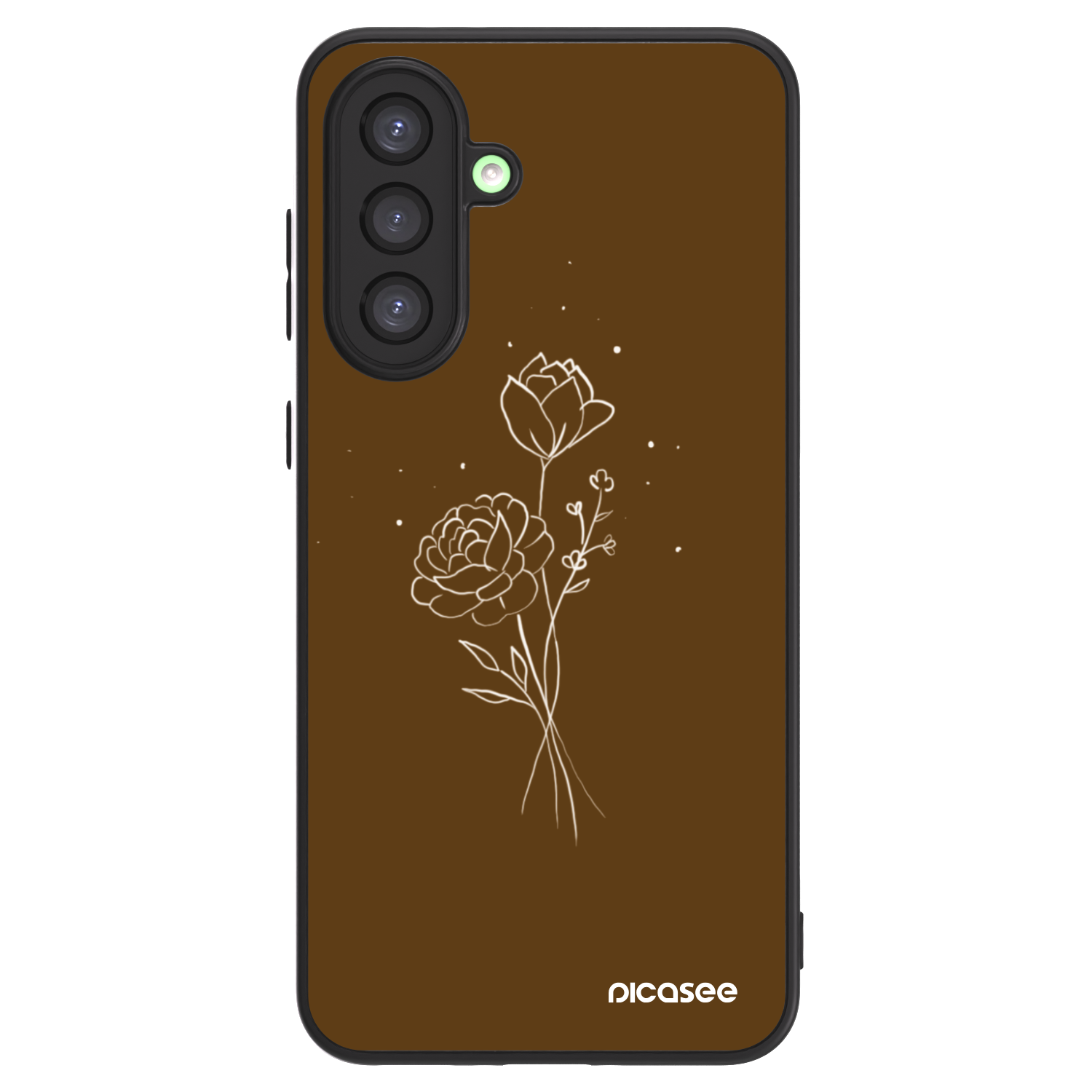 Picasee ULTIMATE CASE na Samsung Galaxy A26 5G A266B - Brown flowers