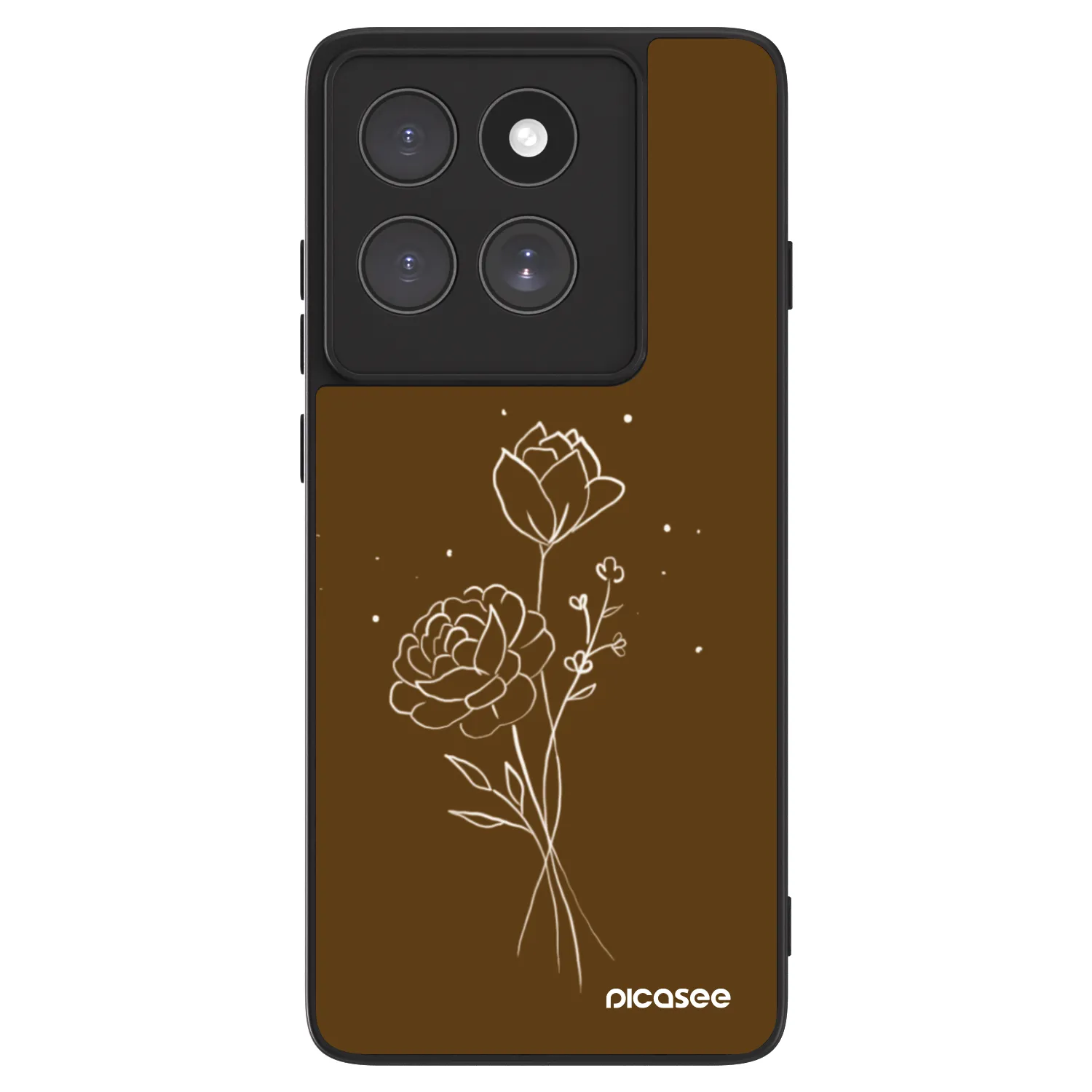 Picasee ULTIMATE CASE na Motorola Edge 60 Fusion - Brown flowers